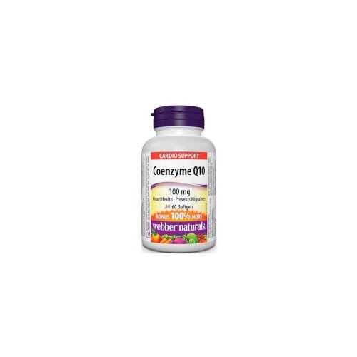 Webber Naturals Coenzyme Q10 100mg Cijene