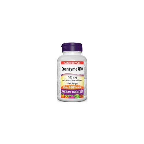 Webber Naturals Coenzyme Q10 100mg