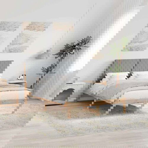  Konstrukcija postelje Rjava 120 x 190 cm Masivno borovo les, (5000084510) Cene