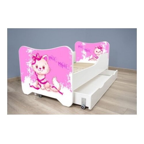 Made in Poland Dečiji krevet 140x70 cm happy kitty + fioka happy kitty Cene