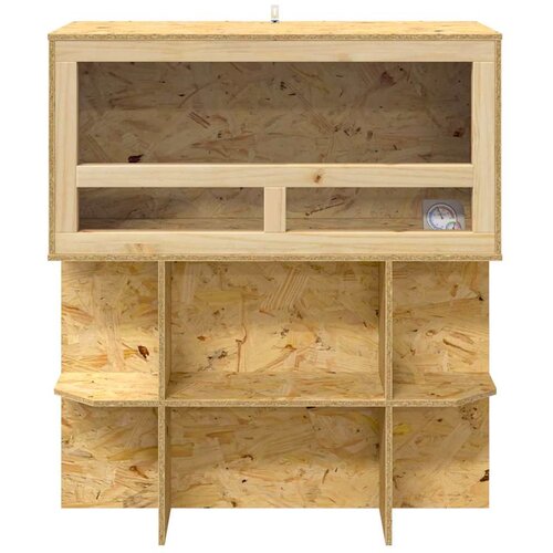  Terarij Smeđa 80 x 40 x 90 cm OSB Slike