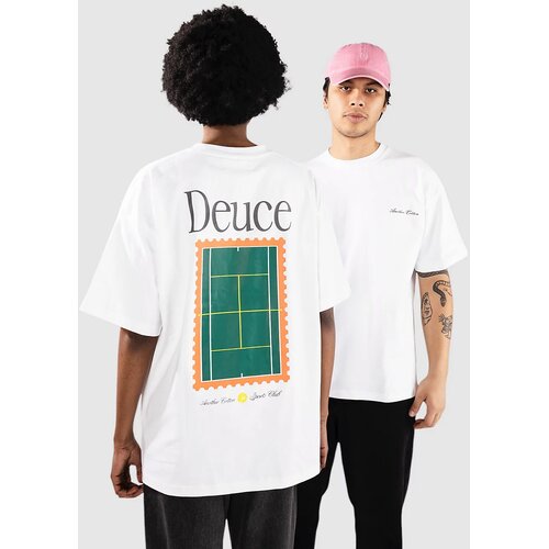 Another Cotton Lab Deuce Oversized T-shirt white Cene