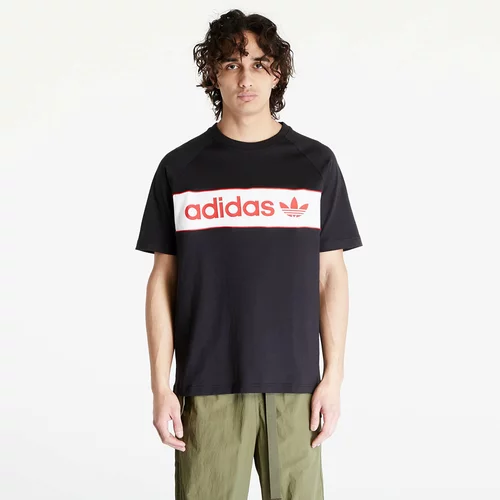 Adidas Majica 'Archive' crvena / crna / bijela