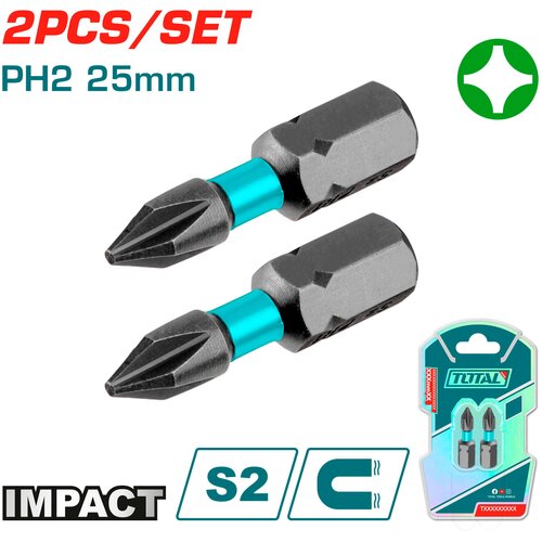 TOTAL TOOLS nastavci udarnog odvijača 25m INDUSTRIAL (TACIM71PH225) Slike