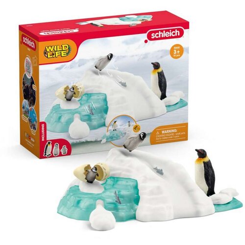 Schleich 42661 - Wild Life - družinska zabava s pingvini - 1 k. Slike