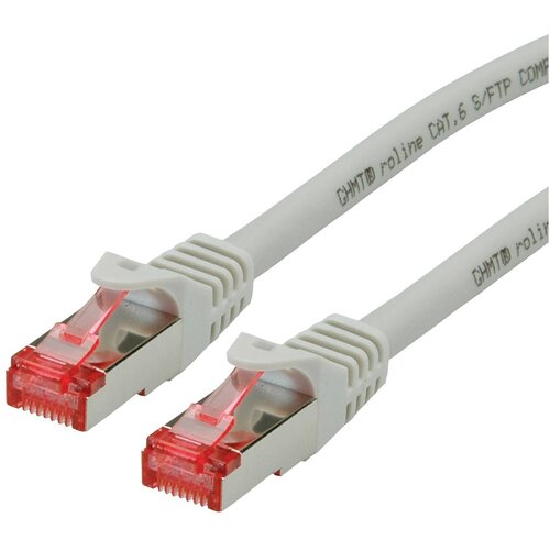 Roline 21.15.2605 RJ45 omrežni kabel\, patch kabel cat 6 s/ftp 5.00 m siva 1 kos, (20420873) Cene