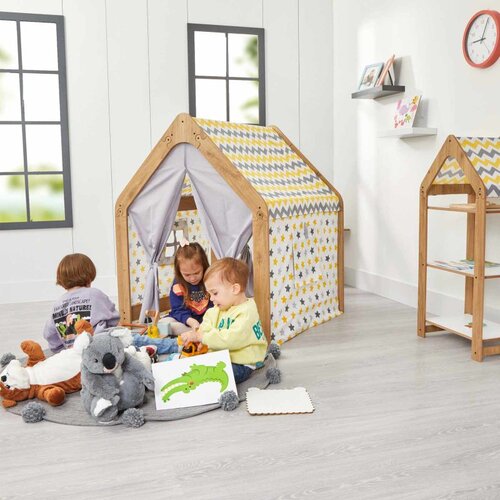 Hanah home Drvena &scaron;ator - Žuti prirodni Cene