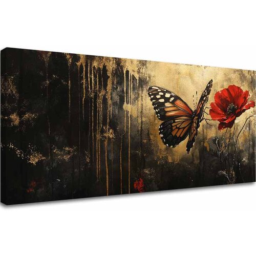 Slika leptira Poppi dream - 100% originalna akrilna slika Slike