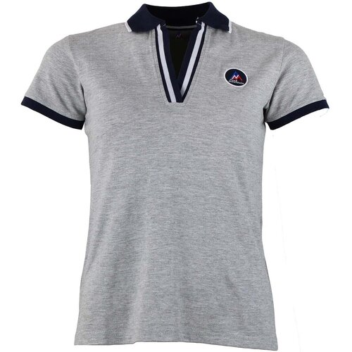 Peak Mountain Polo majice kratki rokavi Polo manches courtes femme ASFALTE Siva Cene