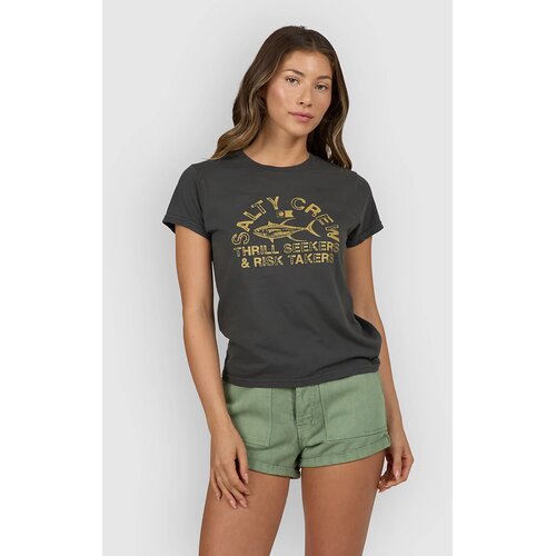 Salty Crew Stamped Modern T-shirt charcoal Cene