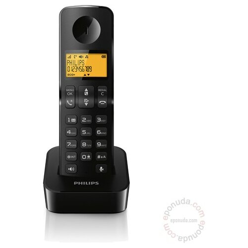 Philips D2101B/53 bežični telefon Slike