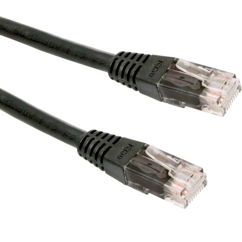 Gembird Mrežni kabl 3m Cat5e U/UTP, Crni Slike
