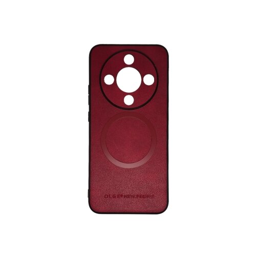  Silikonska futrola OLGE Magnetic New Feeling Honor Magic 8 Lite CRVENA Cene