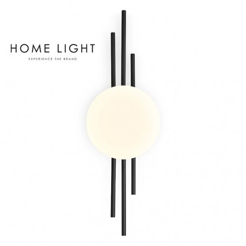 HOME LIGHT vesta 609 zidna lampa led 10W 3000K crna Cene