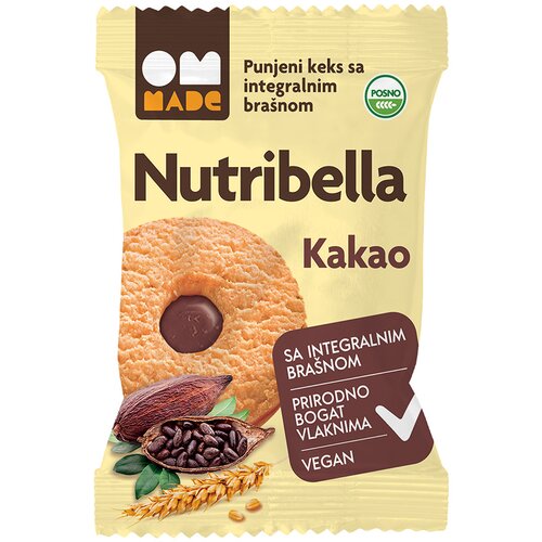 Om Made nutribella kakao keks 50g Cene