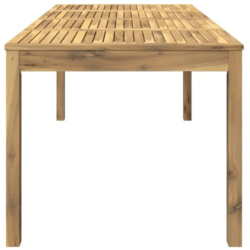  Stol za večeru u vrtu Bijela 180 x 88 5 x 75 cm - Bijela 180 x 88 5 x 75 cm Slike