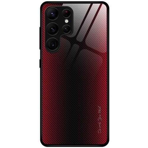 CARBON FIBER Texture maska za Samsung Galaxy S25 Ultra - Red Cijene