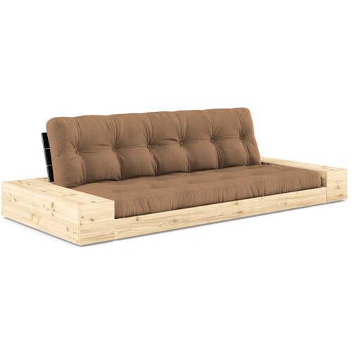 Karup Design Rjava raztegljiva sedežna garnitura 244 cm Base &amp;ndash; Slike
