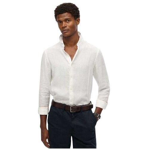 Superdry lanena muška košulja SDM4010995A-01C Cene