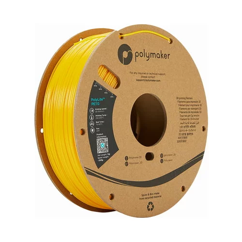 Polymaker PolyLite PETG Yellow - 1,75 mm