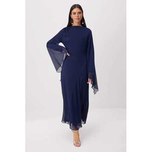 Trendyol Modest Trendyol ženska haljina Tctss26Eb00078, tamnoplava Slike