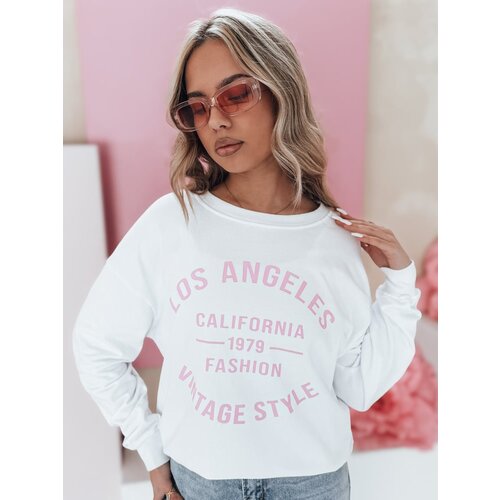 DStreet Bluza damska one size oversize KALISTYLE biała Slike