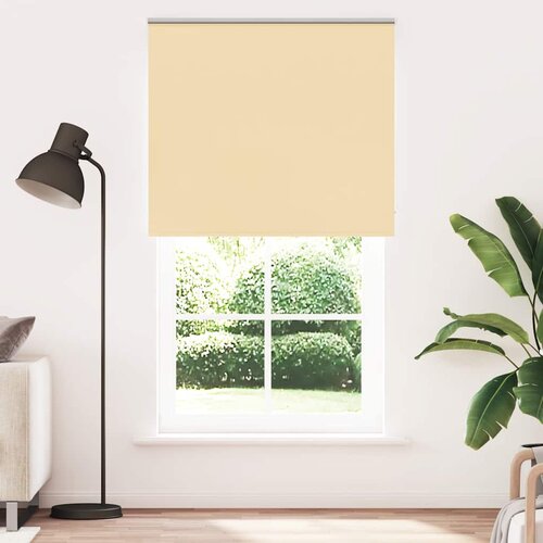 VidaXL Rolo zavjesa Blackout Bež 140x210 cm &amp;Scaron;irina tkanine 136,6 cm Slike