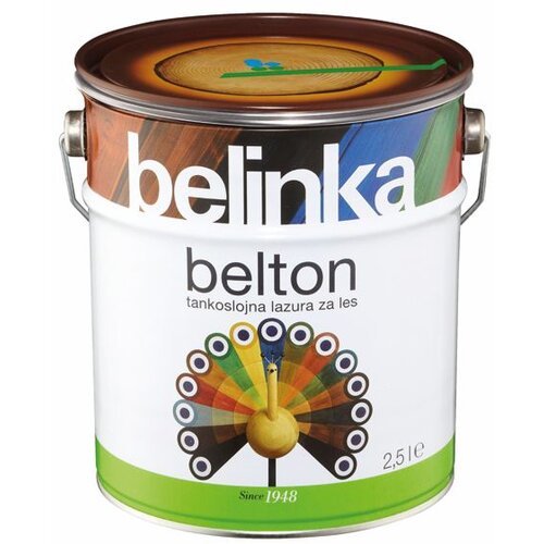 Belinka Tankoslojna lazura za les Belton (mahagonij, 2,5 l) Slike