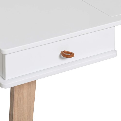 Oliver Furniture&amp;reg; pisaći stol white/oak Slike