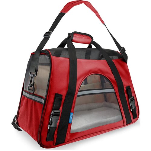 Freedog Torba Fly crvena 40x20x26 cm za pse i mačke Cene