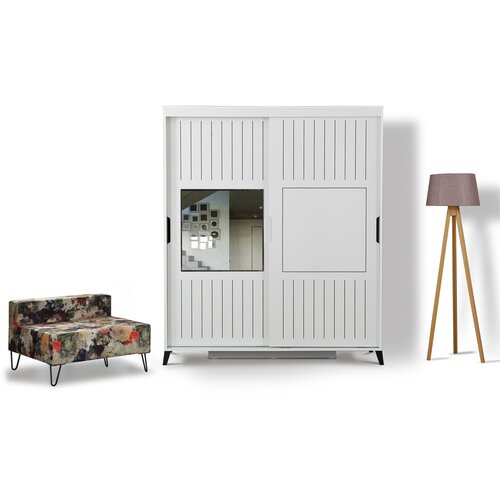 Hanah home Ormar 190x216x60​cm Bijeli Cene