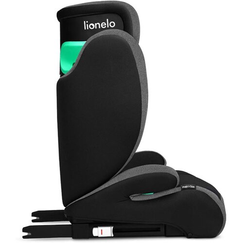 Lionelo avtosedež Hugo i-Size 15-36 kg (100-150 cm), Black Grey Slike