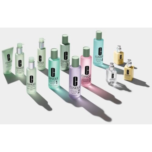 Clinique 3-Step Skin Care 3 čistilna vodica za me&amp;scaron;ano in mastno kožo 200 ml za ženske Slike
