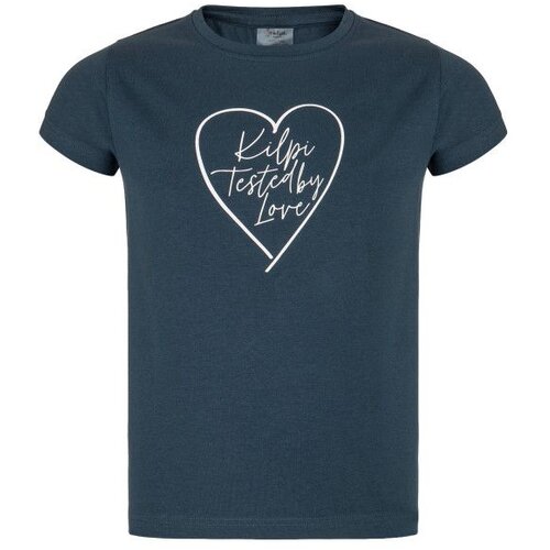 Kilpi Girls&amp;#039; cotton T-shirt ALBION-JG DARK BLUE Slike