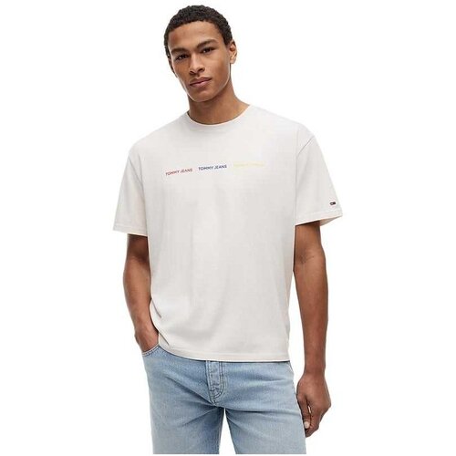 Tommy Hilfiger bela mu&amp;scaron;ka majica Slike