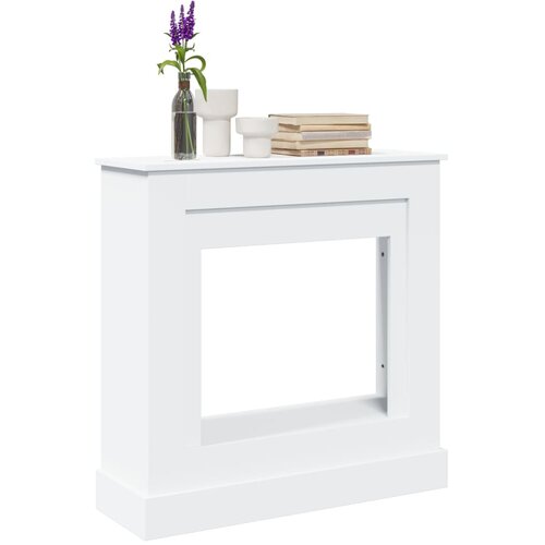  Okvir za kamin bijeli 90 x 30 x 90 cm od konstruiranog drva Cijene