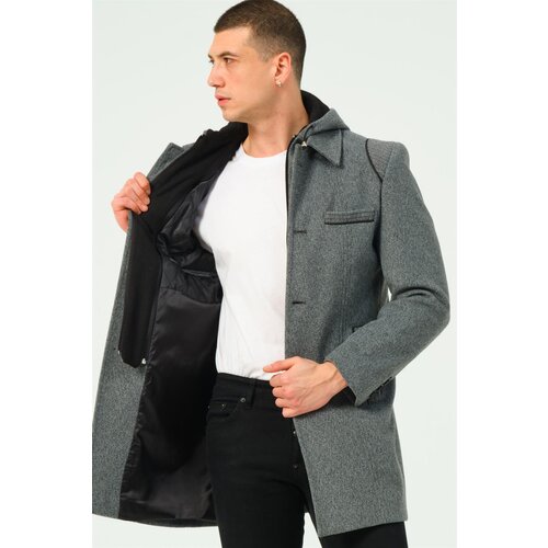 Dewberry PLT8335 MEN'S COAT-DARK GREY Cijene