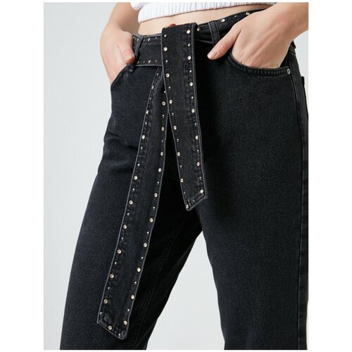Koton Mom Jeans - High Waisted, Comfortable Cut, Skinny Leg Pants Cijene