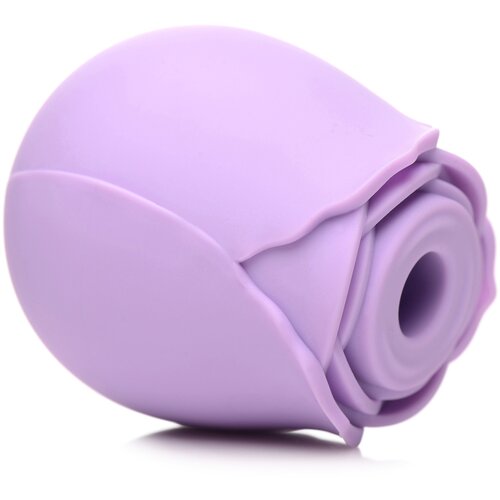 Bloomgasm 10X Wild Rose Purple Silicone Suction Clit Stimulator Purple Cene