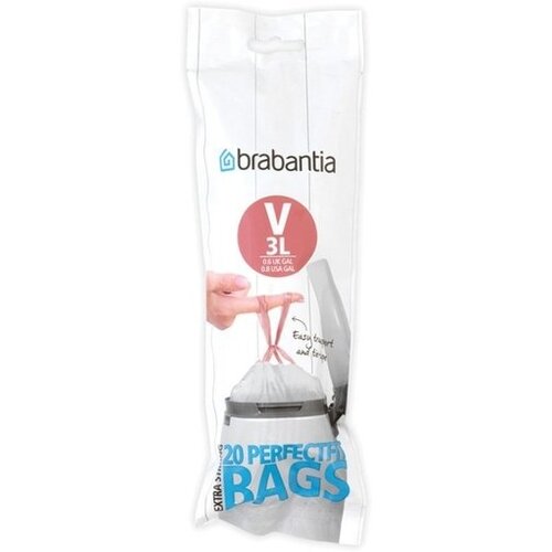 Brabantia PerfectFit Bin Liner Type V, 3 L, 20 Bags Cijene