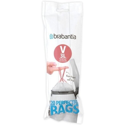 Brabantia vrečka za odpadke 3 l, 20 kos PerfectFit V 116582 Cene