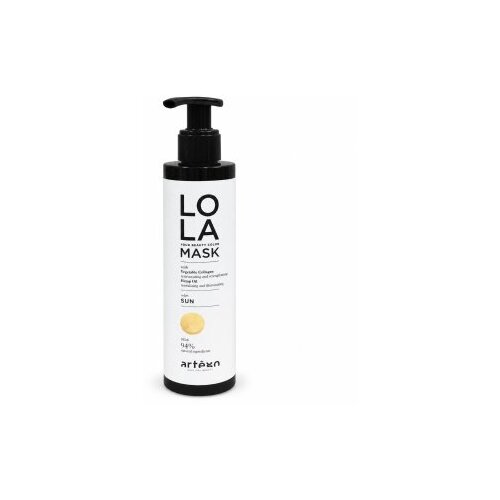 Art&amp;egrave;go Lola Your Beauty Colour Mask negovalna maska z barvnimi pigmenti za poživitev toplih blond odtenkov las Sun 200 ml Slike