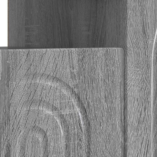  LED TV kabinet Siva Sonoma Konstruirano drvo Slike