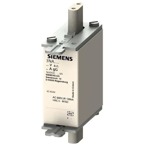 Siemens Dig.Industr. NH varovalka velikosti 000 16A,690V/250V 3NA3805-6, (21223922)