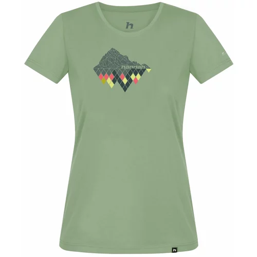 HANNAH Women's quick-drying T-shirt CORDY smoke green