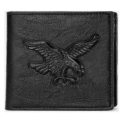 TOSN Moška denarnica Eagle Vintage črna
