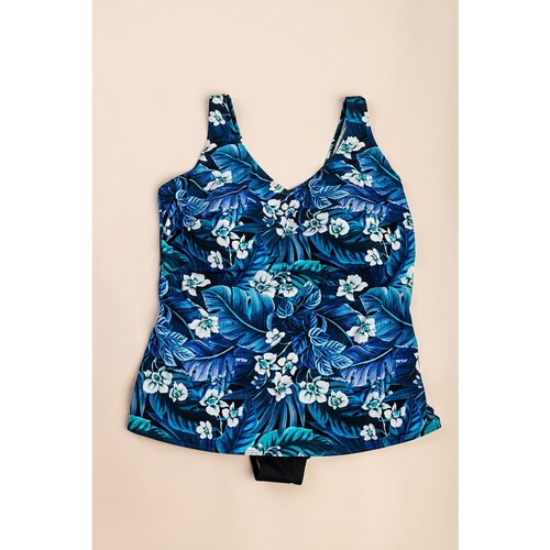 Fenzy Plus Size Kopalke S Potiskom, Modre Cene
