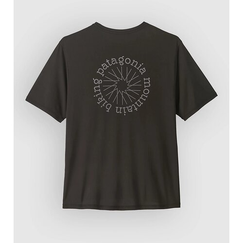 Patagonia Cap Cool Daily - Spoke Stencil T-shirt black Cene