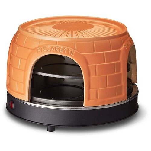 EMERIO PO-116124 pizza maker /oven 8 pizza(s) 1500 W Black, Orange Slike