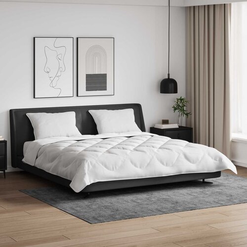  Set deka s jastukom 3 kom. Bijela Mikrovlakna 240 x 260 cm,50 x 70 cm Slike